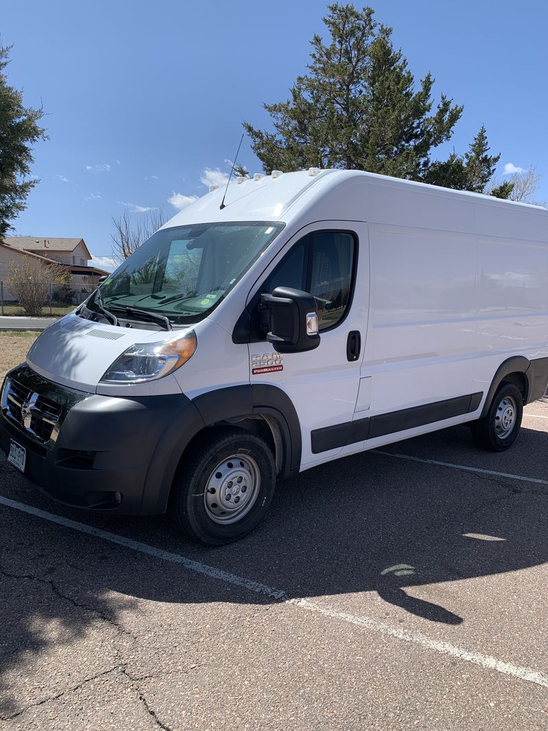 Picture 1/9 of a Low mileage 2018 Ram Promaster 2500 139 WB custom for sale in Colorado Springs, Colorado