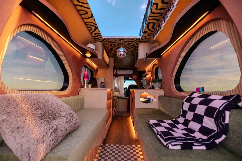 Picture 1/10 of a "Meet TheVanedelic"  2023 AWD Mercedes Sprinter for sale in San Diego, California