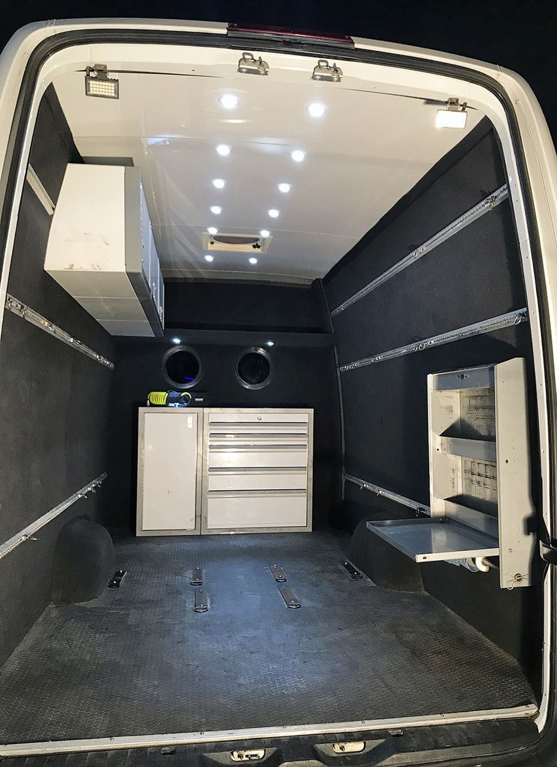 Picture 6/28 of a Sprinter Adventure Van w/Sleeper Compartment & 11x6 Garage for sale in Costa Mesa, California