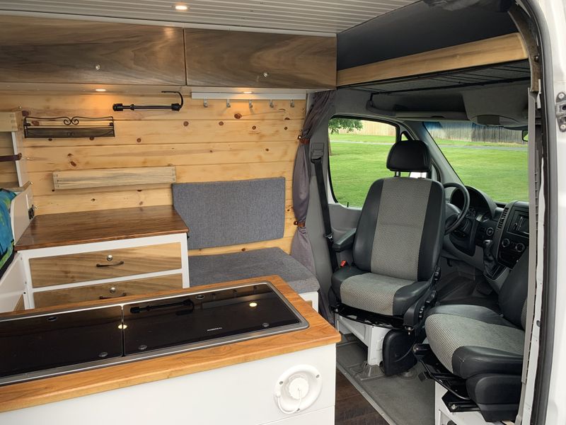Picture 3/4 of a Dodge Sprinter 2008 fully converted camper van for sale in Spokane, Washington
