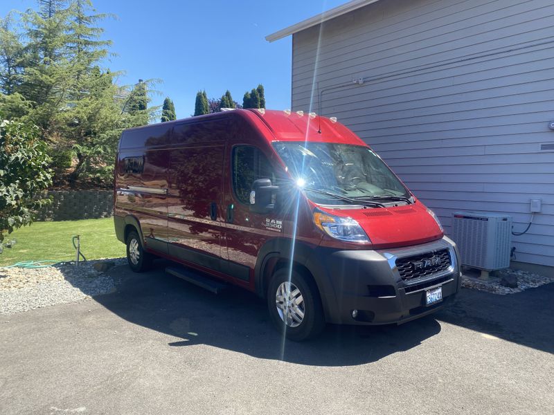 Picture 1/30 of a 2021 Ram Promaster 159 WB 3500 Camping/Skiing Travel Van for sale in Wenatchee, Washington