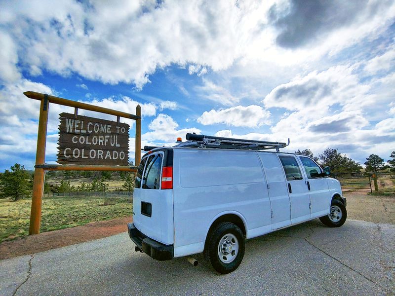 Picture 1/36 of a Chevy Express 2500 custom campervan conversion -5 seatbelts! for sale in Morrison, Colorado