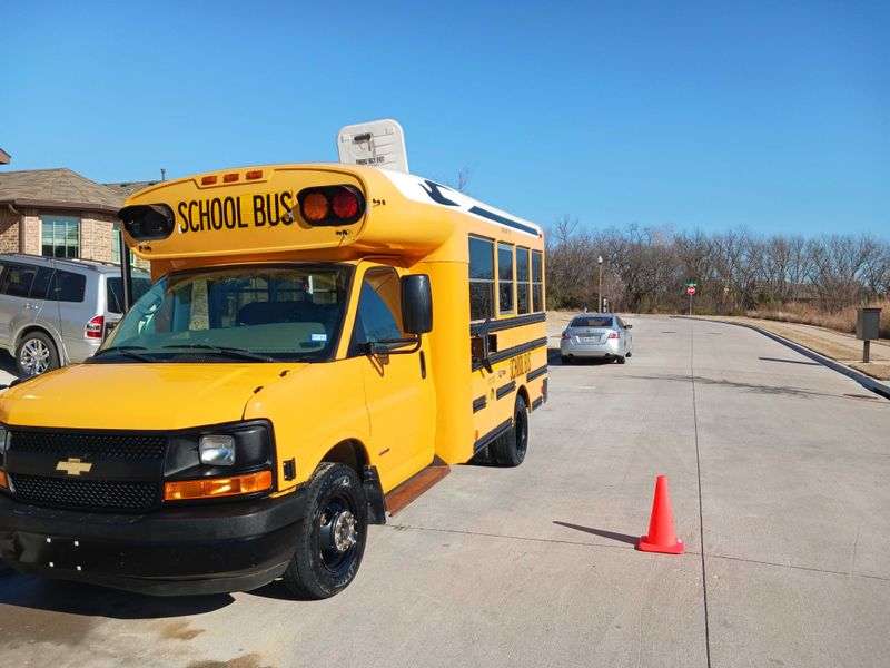 Picture 1/20 of a 2009 Chevrolet Express 3500 Bluebird School Bus for sale in Denton, Texas