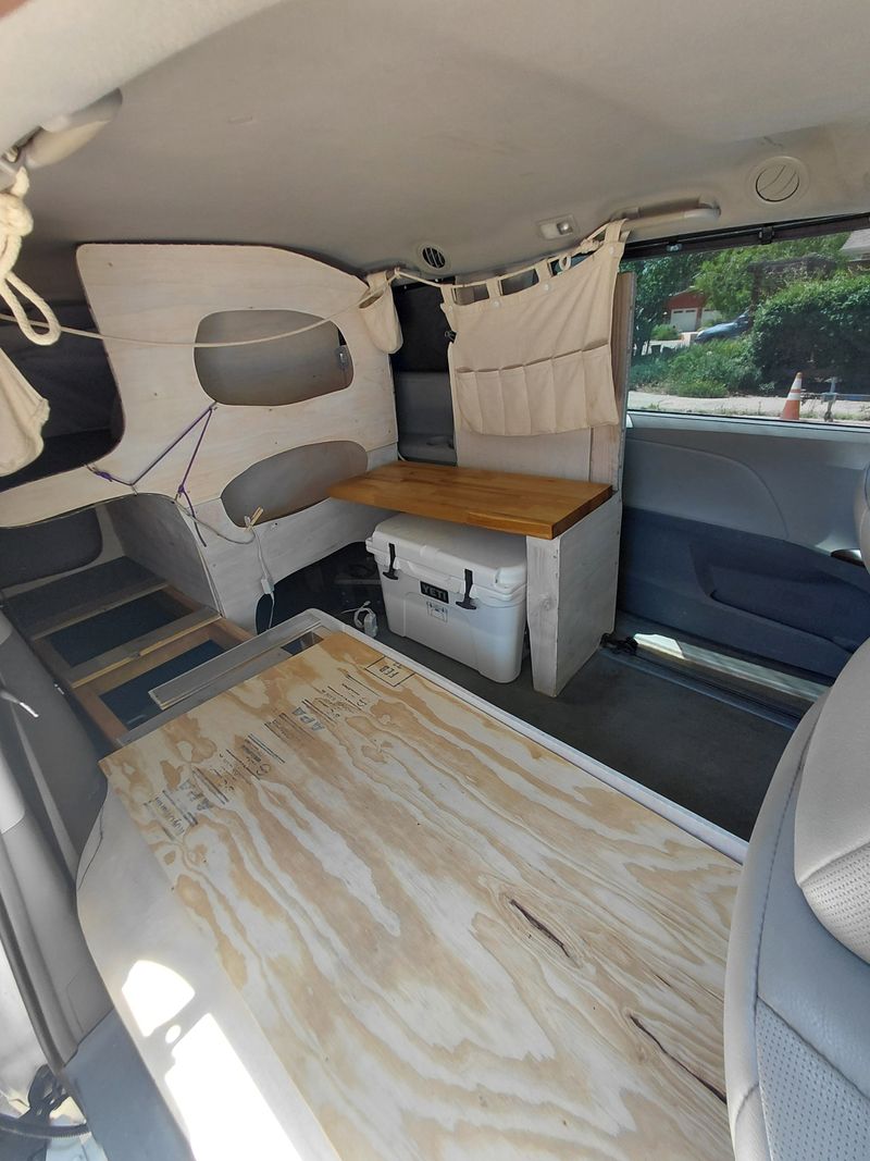 Picture 2/10 of a 2013 Toyota Sienna FWD Camper for sale in Boulder, Colorado
