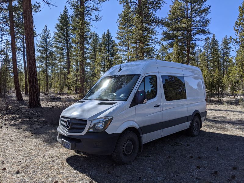 Picture 1/17 of a 2018 Mercedes Sprinter: Adventure Wagon, Solar, Hightop 144 for sale in Bend, Oregon
