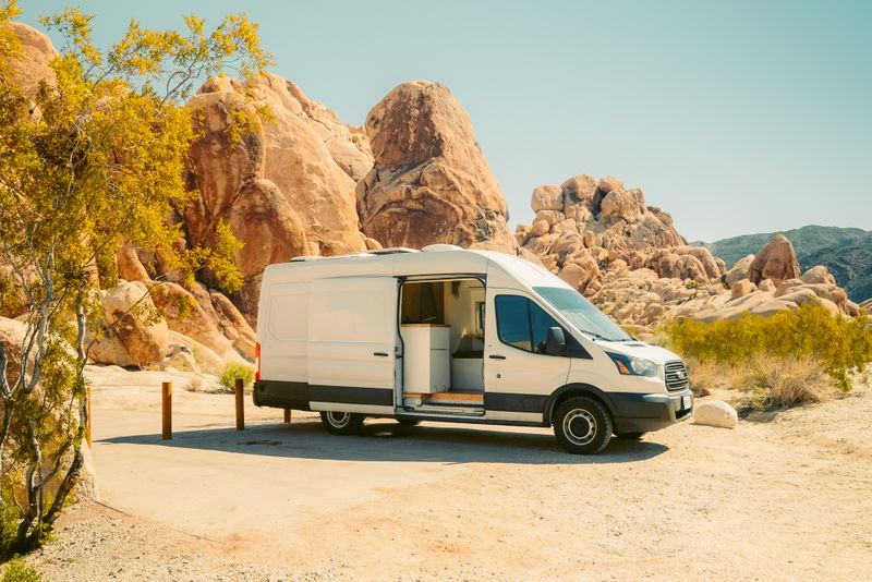 Picture 1/42 of a 2019 Ford Transit Off Grid Van Conversion  for sale in Newport Beach, California