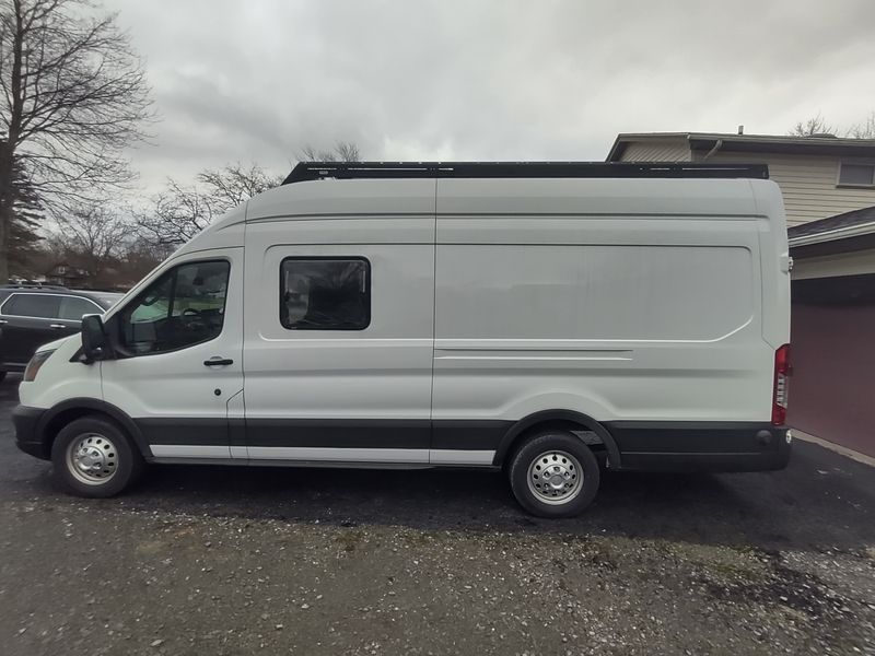 Picture 1/23 of a 2023 Ford E350 Extended High-Top Cargo Van for sale in Rochester, New York