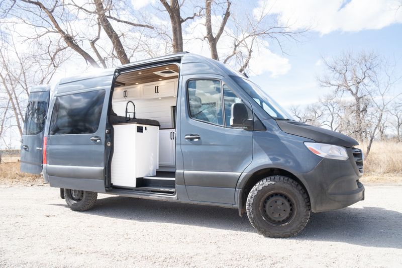 Picture 2/10 of a 2019 Mercedes Sprinter with Diesel Heater and Off-Grid AC for sale in Fort Lupton, Colorado