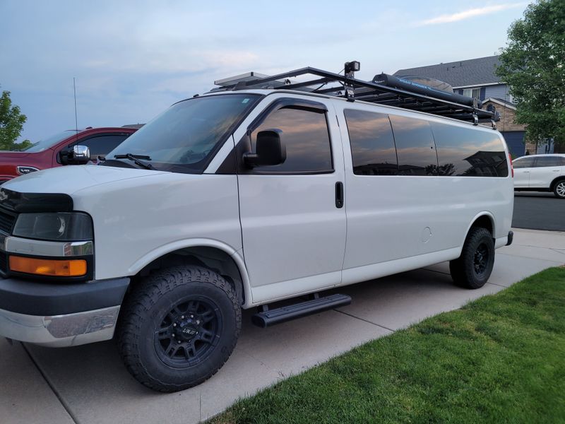 Picture 1/7 of a 2016 Chevy Express 3500 Extended Body for sale in Castle Rock, Colorado