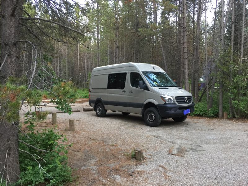 Picture 4/19 of a 2017 Mercedes Sprinter 144 4x4 6 Cylinder Camper Van for sale in Barrington, Illinois