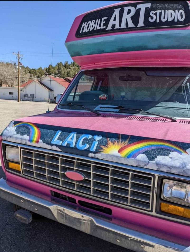 Picture 4/8 of a 1990 Ford Enconoline Mobile Art Studio  for sale in Palmdale, California