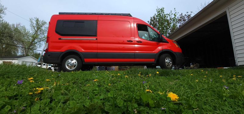 Picture 1/15 of a 2020 Ford Transit AWD LWB Medium Roof- Partial Build for sale in Cedar Rapids, Iowa