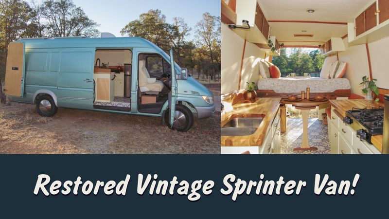 Picture 1/36 of a First Generation Sprinter Van turned Class-B Motorhome! for sale in Redding, California