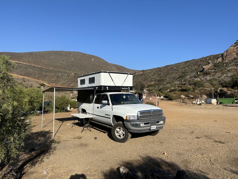 Picture 1/47 of a 1997 Ram 1500 w/ 2024 4Wheel Campers Project M Pop-Up Camper for sale in Dana Point, California
