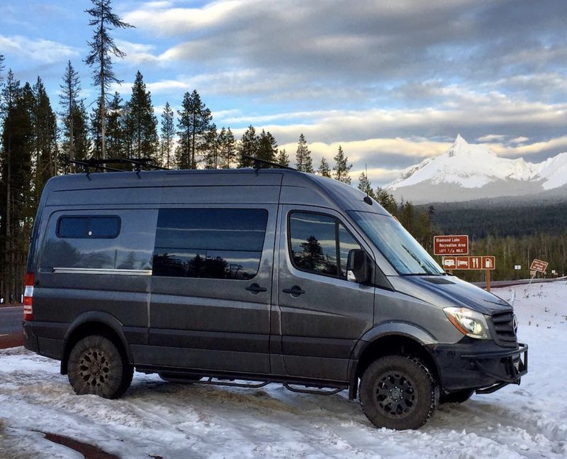 Picture 1/16 of a 2016 Mercedes Sprinter 4x4 144” high roof for sale in Bend, Oregon