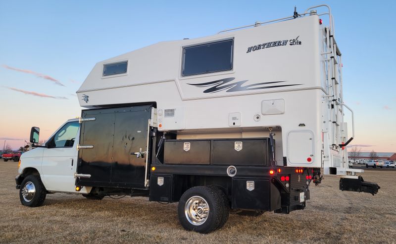 Picture 2/22 of a Northern Lite camper with huge garage for sale in Bend, Oregon