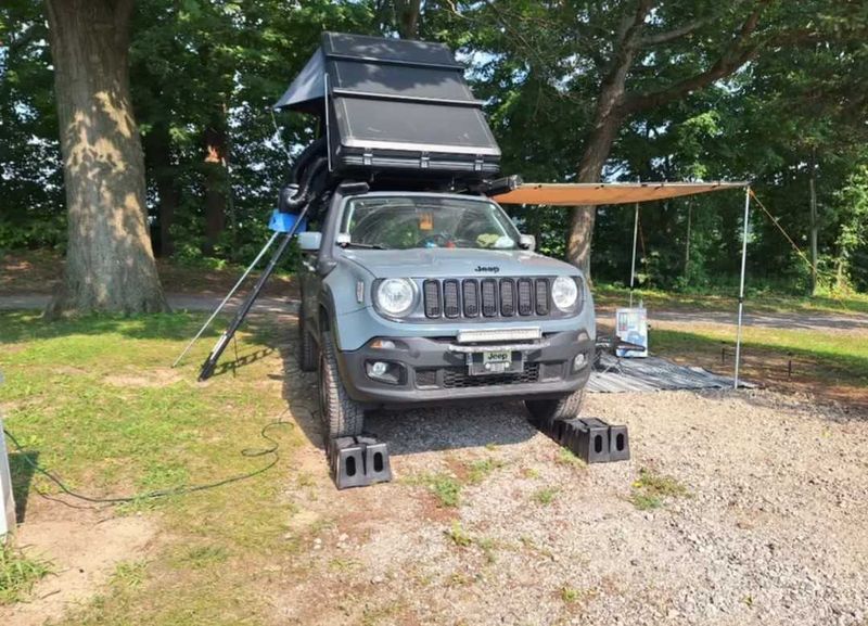 Picture 1/4 of a 2018 Jeep Renegade Camper for sale in La Porte, Indiana