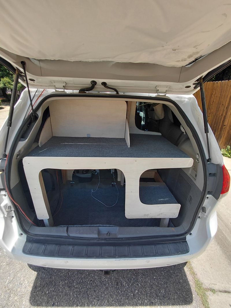 Picture 3/10 of a 2013 Toyota Sienna FWD Camper for sale in Boulder, Colorado