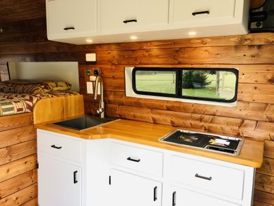 Photo of a Camper Van for sale: 2019 Ford Transit High Roof Off Grid Camper Van 