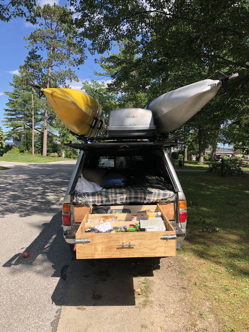 Picture 3/13 of a 2004 Toyota Tacoma TRD Offroad V6 4x4 Stealth Camper for sale in Traverse City, Michigan