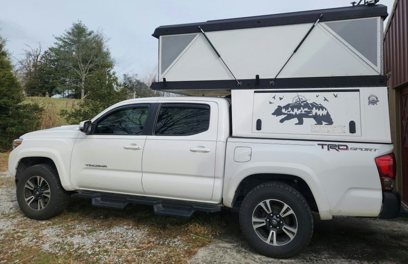 Picture 2/5 of a Hiatus camper on 2016 Tacoma/or camper only for sale in Crossville, Tennessee