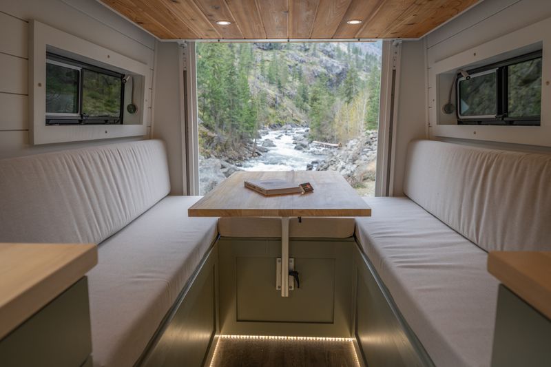 Picture 1/27 of a New Build Turnkey Van-2 Queen Beds, Hidden Shower, Off Grid for sale in Leavenworth, Washington