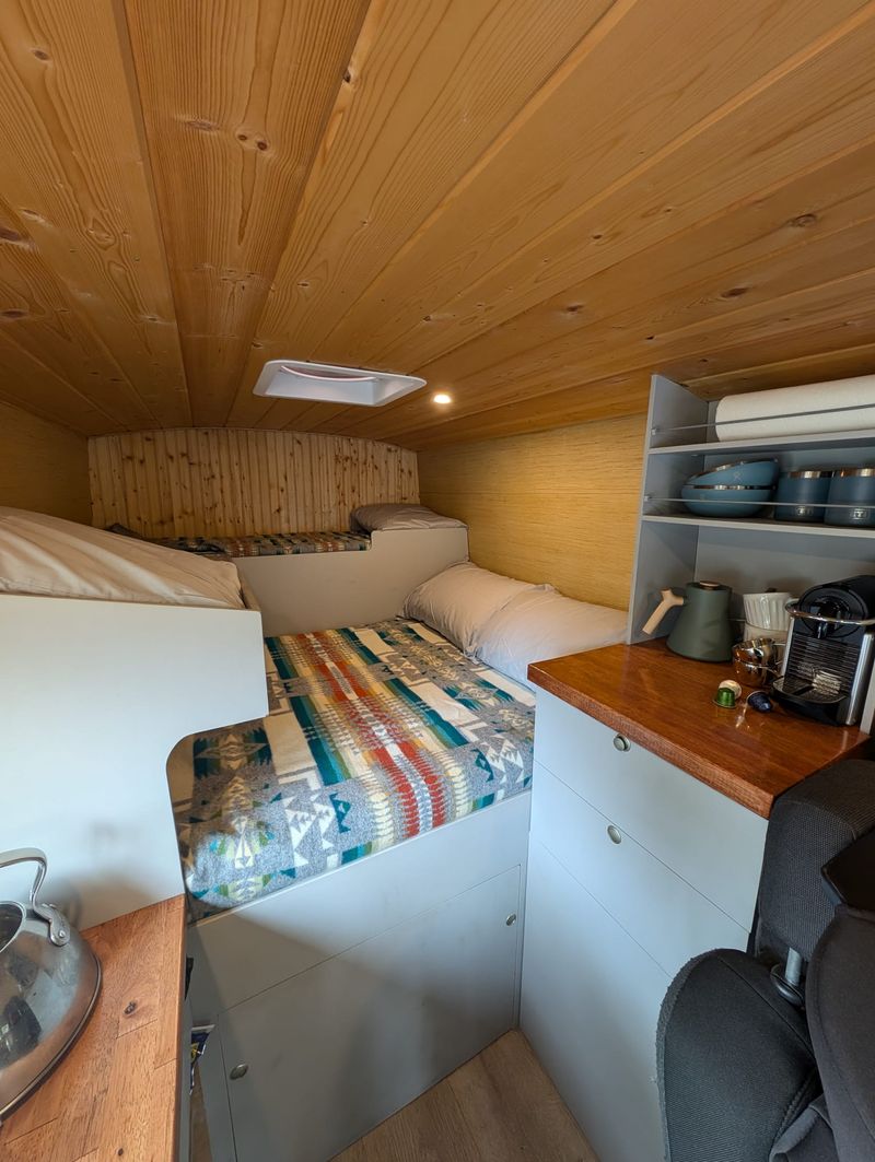 Picture 1/25 of a 2019 Ford Transit 148 Med Roof Build - Sleeps 4 - Family for sale in Portland, Oregon