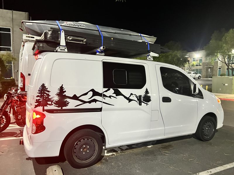 Picture 5/18 of a 2017 Nissan nv200SV converted microcampervan for sale in Las Vegas, Nevada