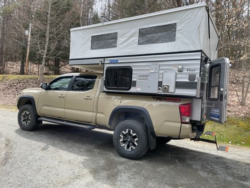 Picture 1/14 of a Four Wheel Fleet Pop-Up Camper with Toyota Tacoma Truck for sale in Thetford Center, Vermont
