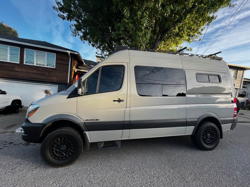 Camper Van For Sale: 2017 Mercedes Sprinter 2500 4x4 — Off-Grid Camper