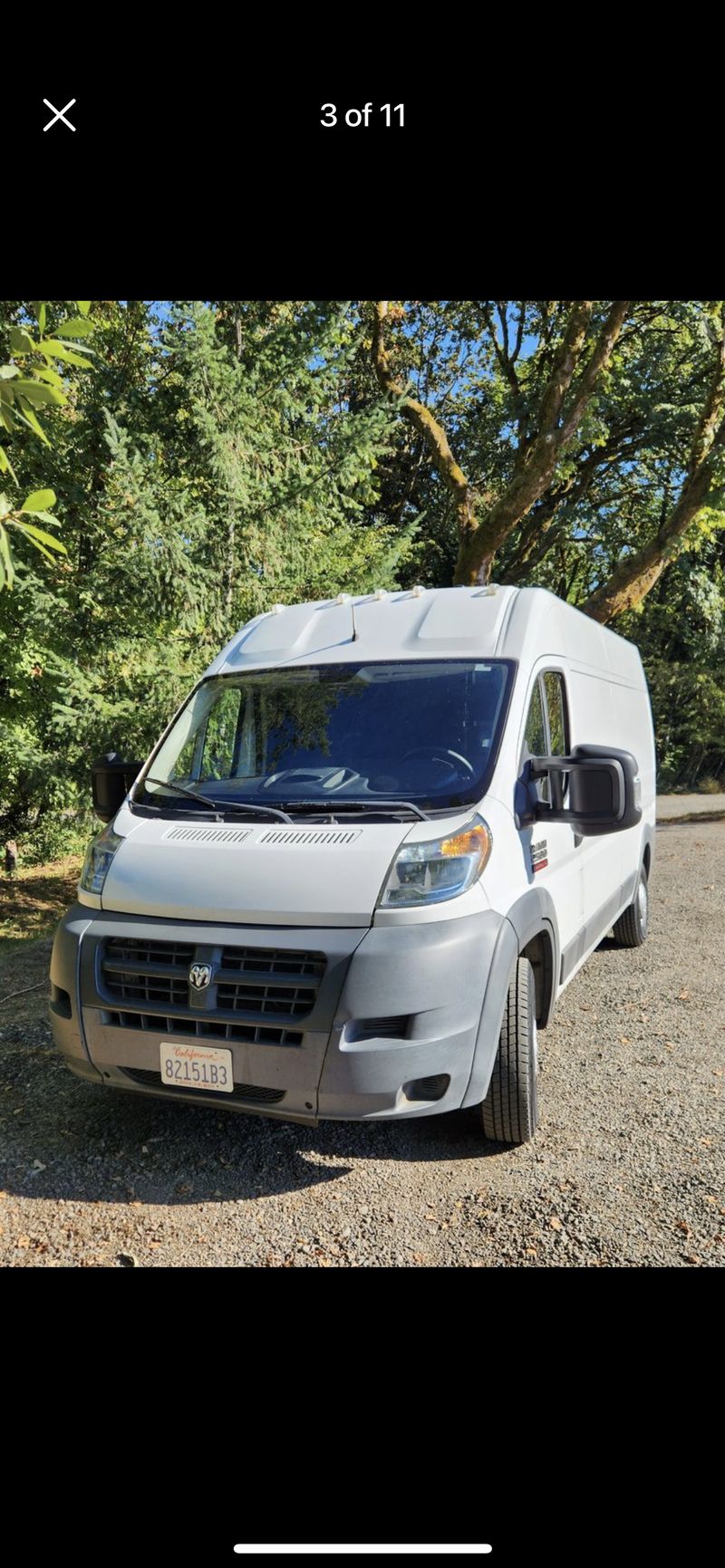Picture 1/10 of a Ram Promaster 159” High Roof for sale in Flagstaff, Arizona