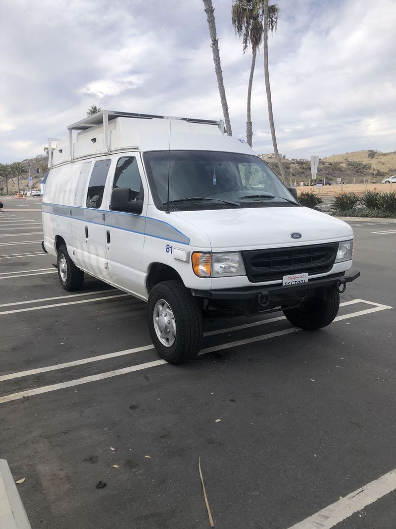 Picture 1/14 of a 2002 ford E350 ambulance camper van  for sale in San Clemente, California