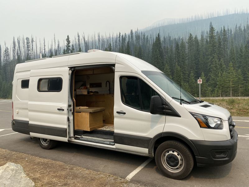 Picture 4/8 of a 2020 Ford Transit 350 Ecoboost Cargo Van High Roof Extended for sale in Oroville, Washington