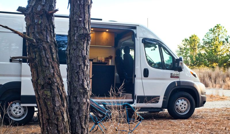 Picture 2/18 of a 2018 Ram Promaster custom campervan with Euroloft bed lift for sale in Rockville, Maryland