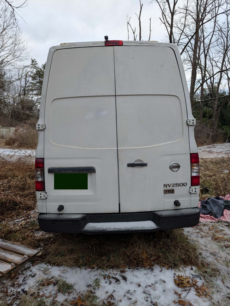 Picture 2/17 of a 2013 Nissan NV - partial conversion, solar and wood stove for sale in Reading, Pennsylvania