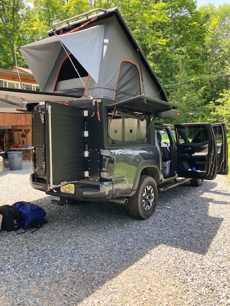 Picture 1/7 of a 2017 Toyota Tacoma Offrd, with ALU-CAB camper for sale in Newton, New Jersey