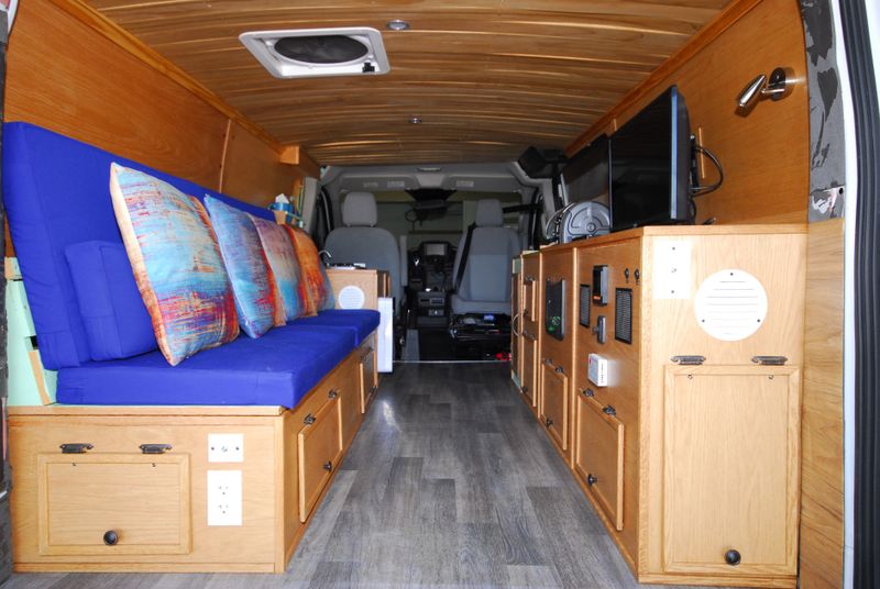 Picture 2/13 of a 2016 Ford Transit Conversion Camper Van for sale in Kelseyville, California
