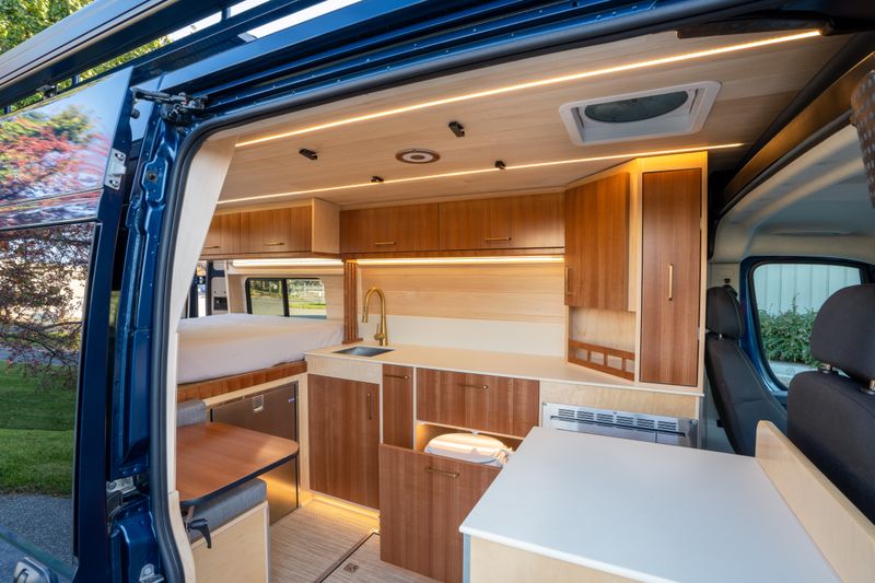Picture 5/12 of a Platform Bed Layout in New 2022 RAM Promaster 159” WB HR for sale in Frederick, Maryland