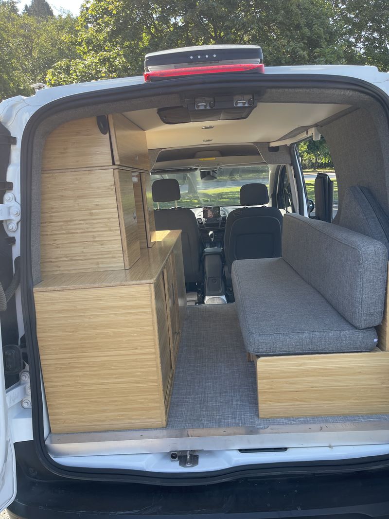 Picture 2/25 of a 2021 Ford Transit Connect Full Conversion Webasto Victron for sale in Seattle, Washington