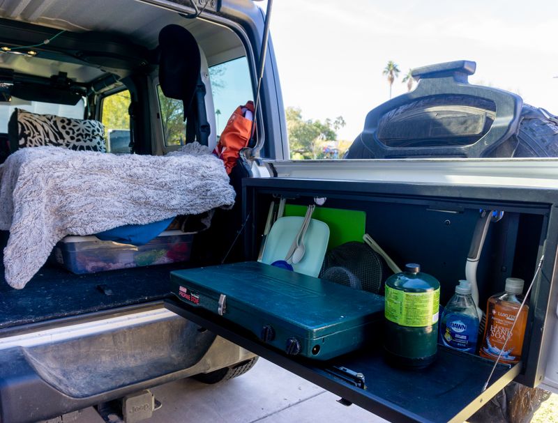 Picture 1/11 of a * PRICE DROP* 2019 Jeep Wrangler Camper Conversion for sale in Tempe, Arizona