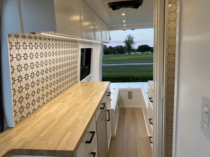 Picture 4/16 of a Modern Farmhouse Sprinter Van 2500 EXTENDED  for sale in Houston, Texas