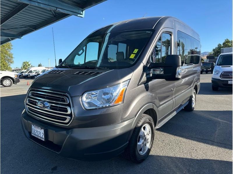 Picture 1/18 of a 2018 Ford Transit 350 Medium Roof for sale in Pittsburg, California