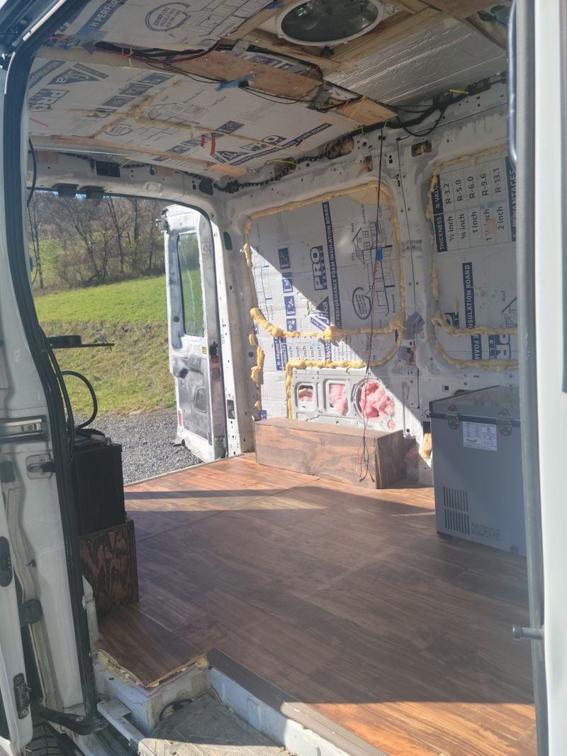 Picture 4/24 of a 2018 Ford Transit Medium Roof Partial Build w/ Electrical  for sale in Philadelphia, Pennsylvania