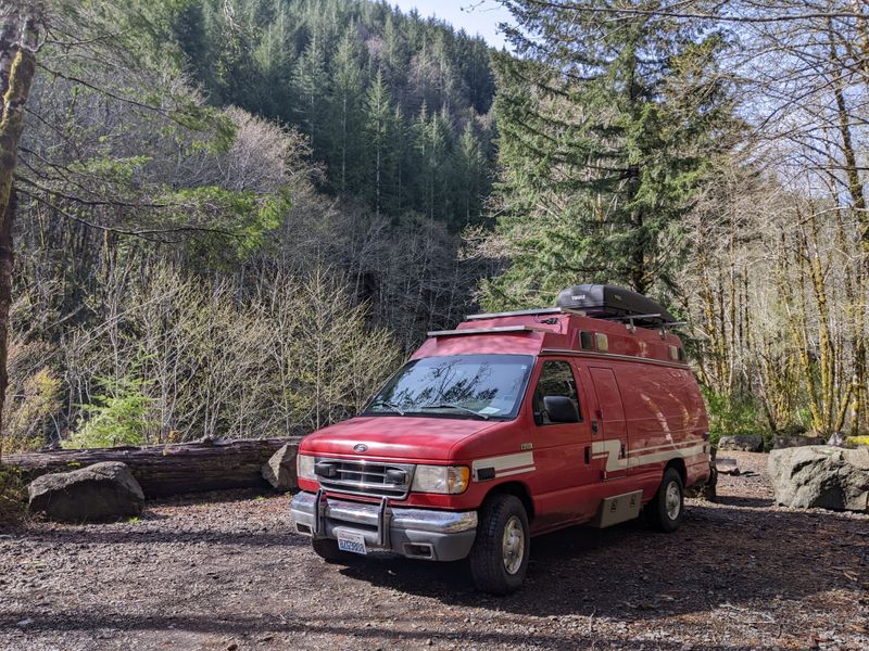 Picture 1/21 of a Converted Ambulance Ford E350 (7.3L Powerstroke Diesel) for sale in Seattle, Washington