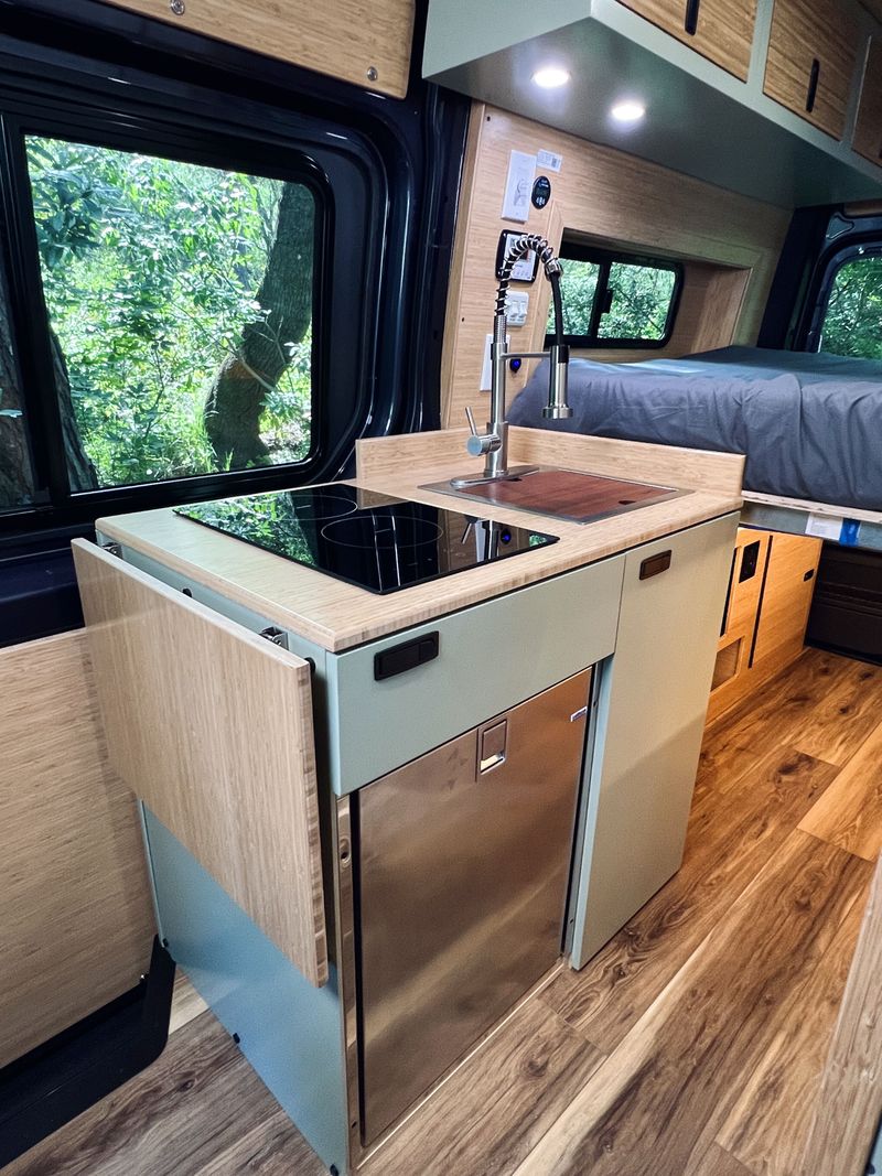 Picture 5/14 of a 2024- 144 Sprinter AWD With Interior Shower, AC, and Heater for sale in Rancho Cordova, California