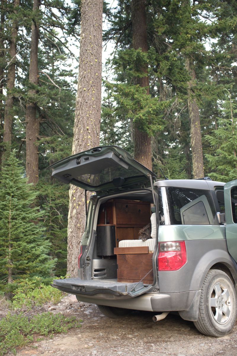 Picture 5/54 of a Honda Element Micro Camper for sale in Seattle, Washington
