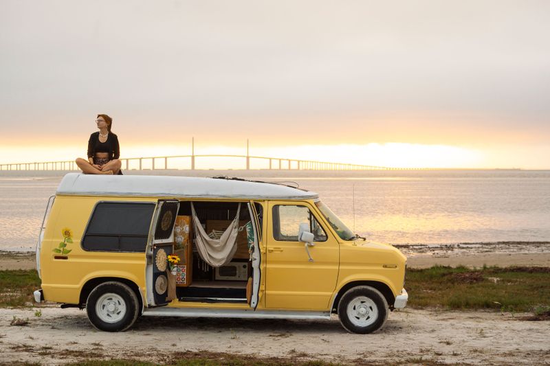 Picture 1/32 of a 🌻Florida Van LifeCo. 2002 Sunflower Love Van 💕☮️ for sale in Saint Petersburg, Florida