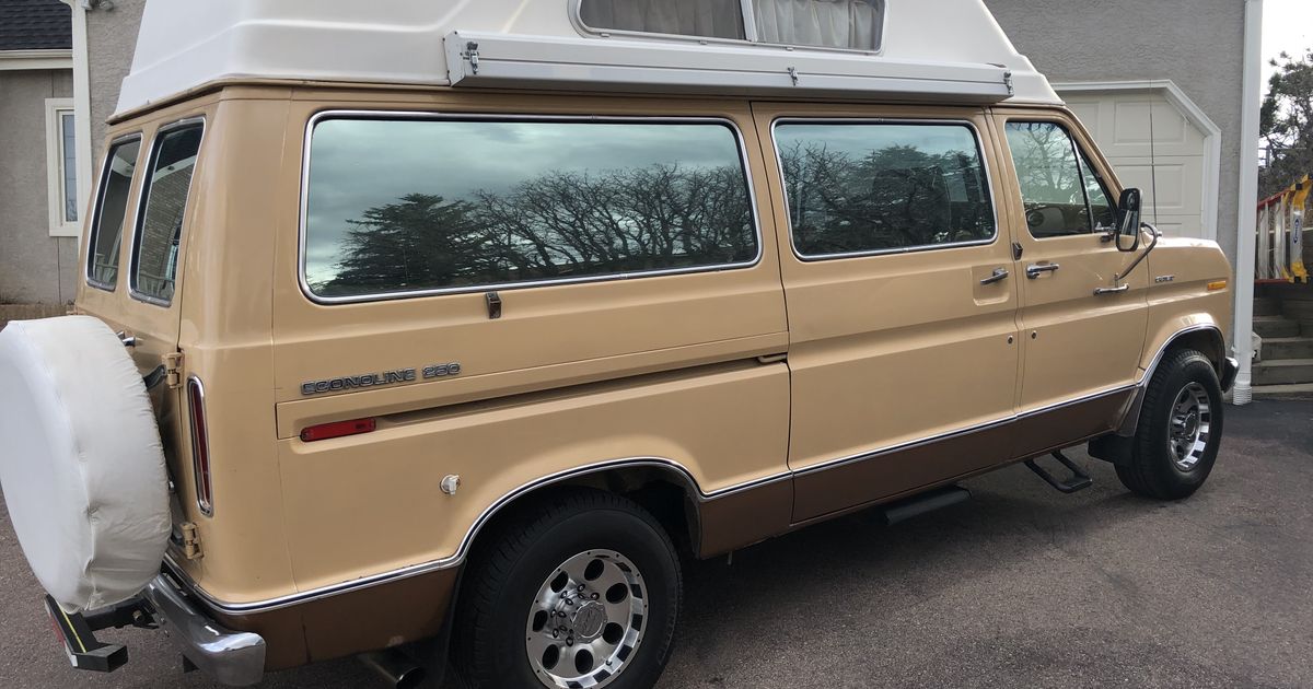 Camper Van For Sale: 1976 Ford Econoline 250 Chateau