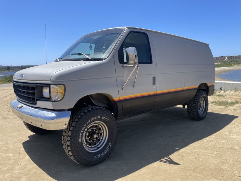 Picture 1/6 of a 1995 Ford Econline turbo diesel van for sale in National City, California