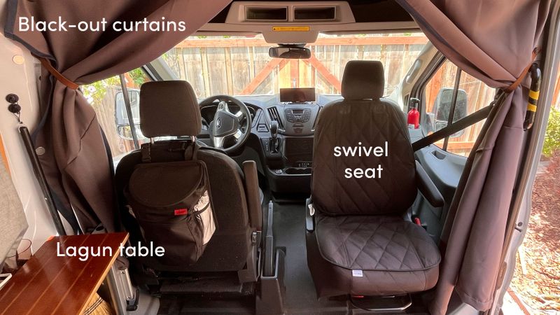 Picture 2/15 of a 2019 Ford Transit 250,  Mid-Roof Camper-Van for sale in Alameda, California